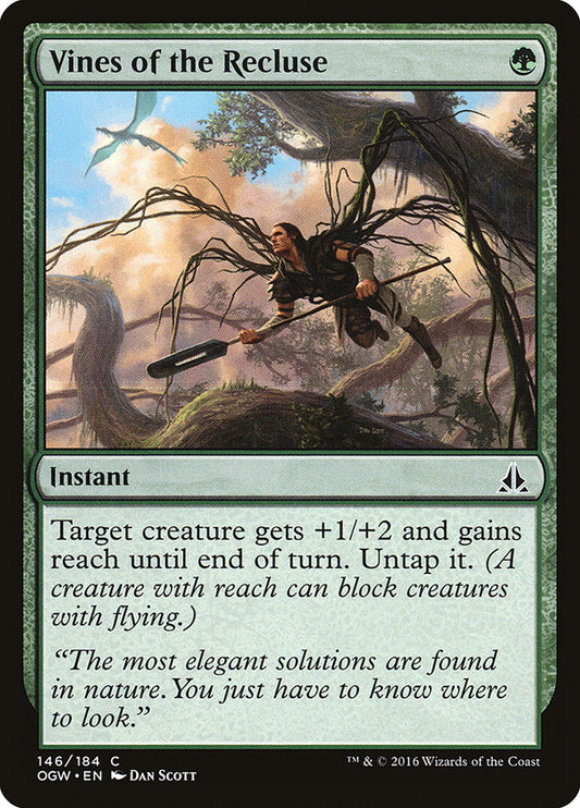 MTG Card Title: Vines of the Recluse OGW/146