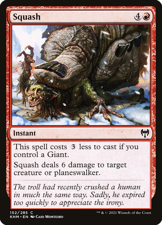 MTG Card Title: Squash KHM/152