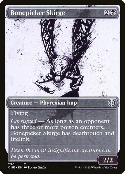 MTG Card Title: Bonepicker Skirge ONE/290