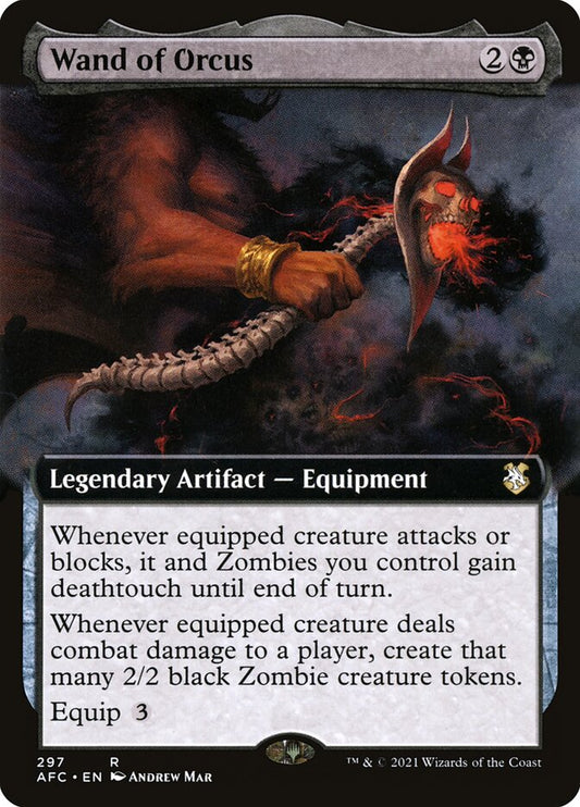 MTG Card Title: Wand of Orcus AFC/297