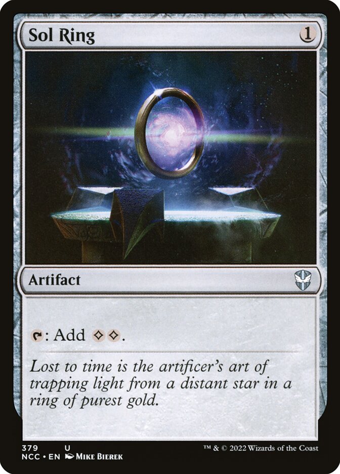 MTG Card Title: Sol Ring NCC/379