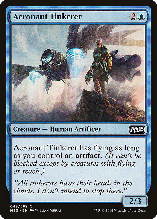 MTG Card Title: Aeronaut Tinkerer M15/43