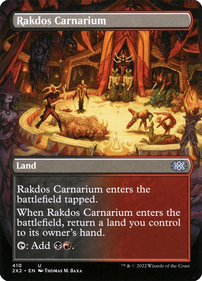 MTG Card Title: Rakdos Carnarium 2X2/410