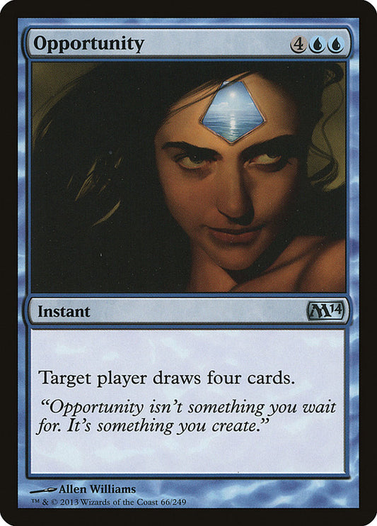 MTG Card Title: Opportunity M14/66