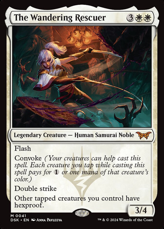 MTG Card Title: The Wandering Rescuer DSK/41