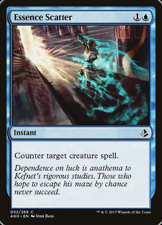 MTG Card Title: Essence Scatter AKH/52