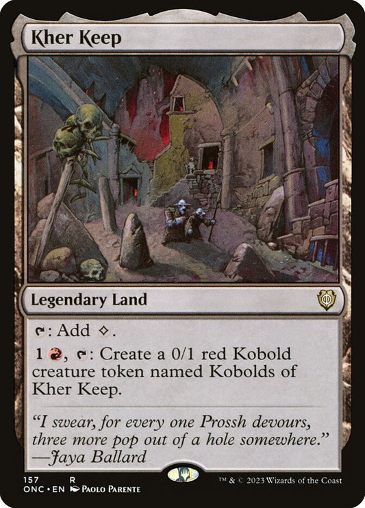 MTG Card Title: Kher Keep ONC/157