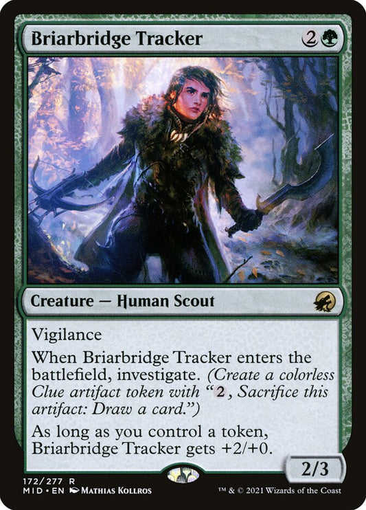 MTG Card Title: Briarbridge Tracker MID/172