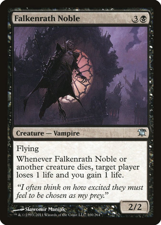 MTG Card Title: Falkenrath Noble ISD/100