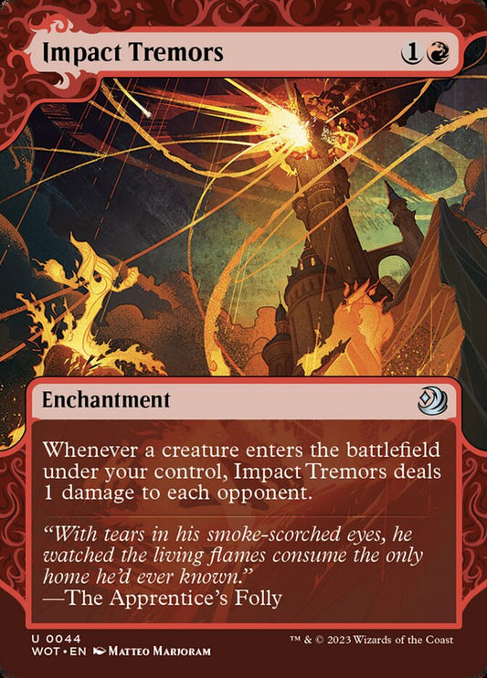 MTG Card Title: Impact Tremors WOT/44