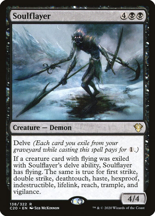 MTG Card Title: Soulflayer C20/138