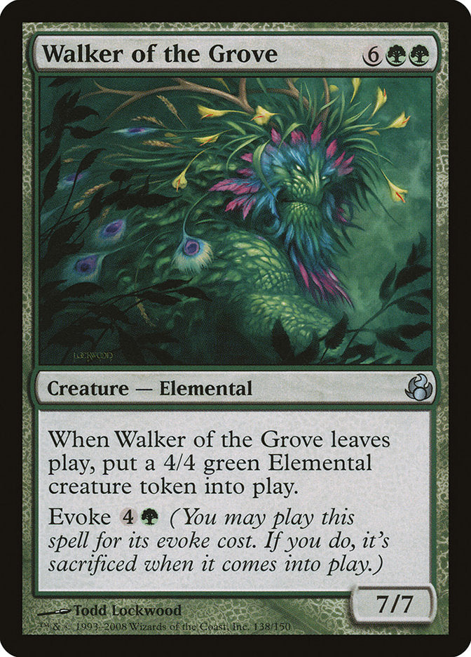 MTG Card Title: Walker of the Grove MOR/138