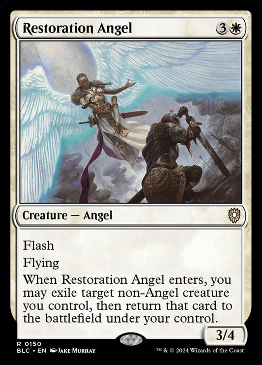 MTG Card Title: Restoration Angel BLC/150