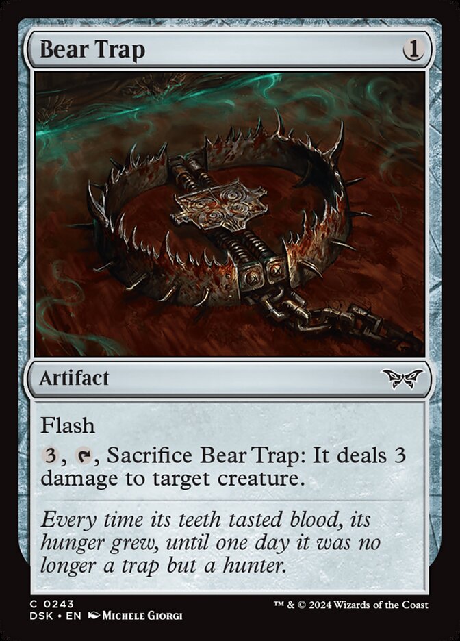 MTG Card Title: Bear Trap DSK/243
