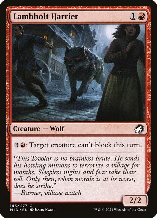 MTG Card Title: Lambholt Harrier MID/145