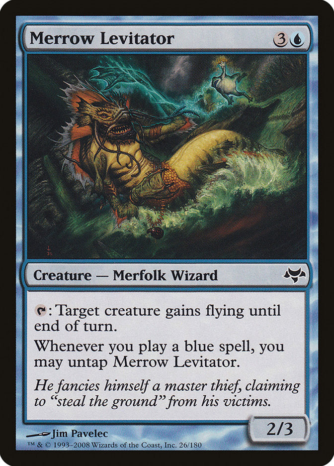 MTG Card Title: Merrow Levitator EVE/26