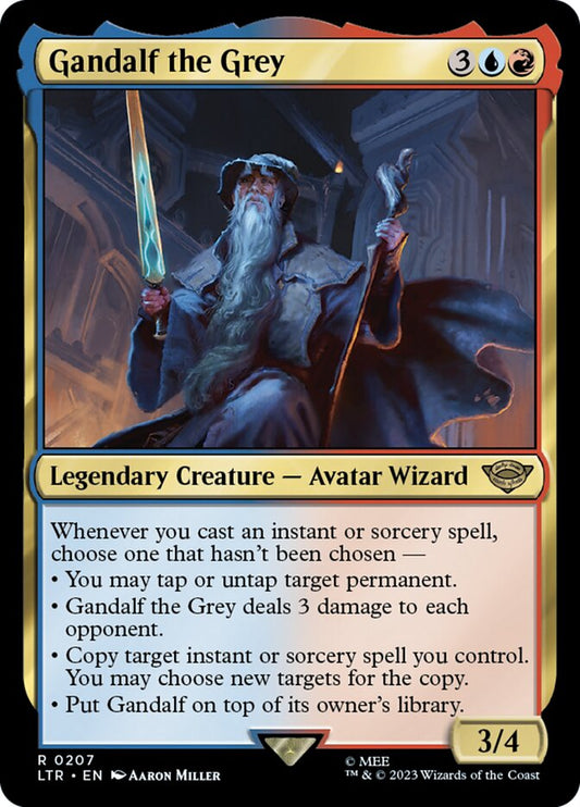 MTG Card Title: Gandalf the Grey LTR/207