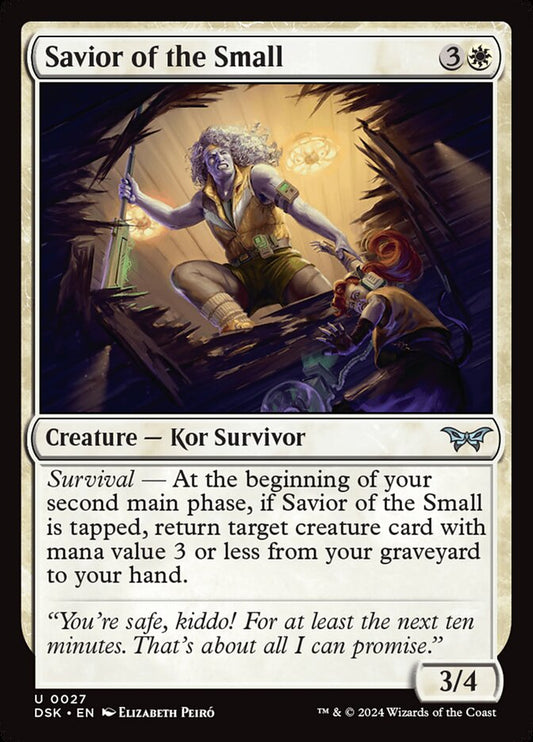 MTG Card Title: Savior of the Small DSK/27