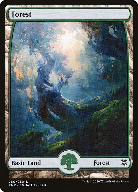 MTG Card Title: Forest ZNR/280