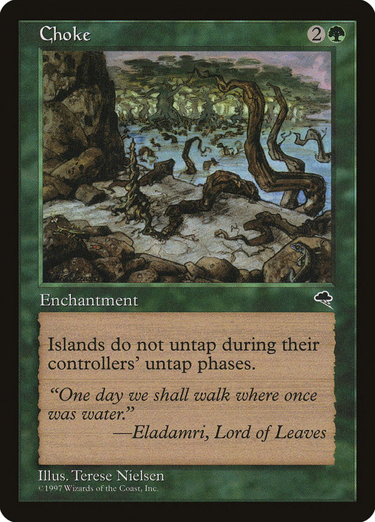 MTG Card Title: Choke TMP/219