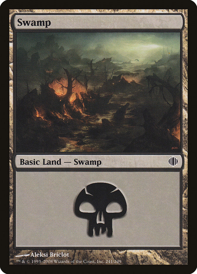 MTG Card Title: Swamp ALA/241