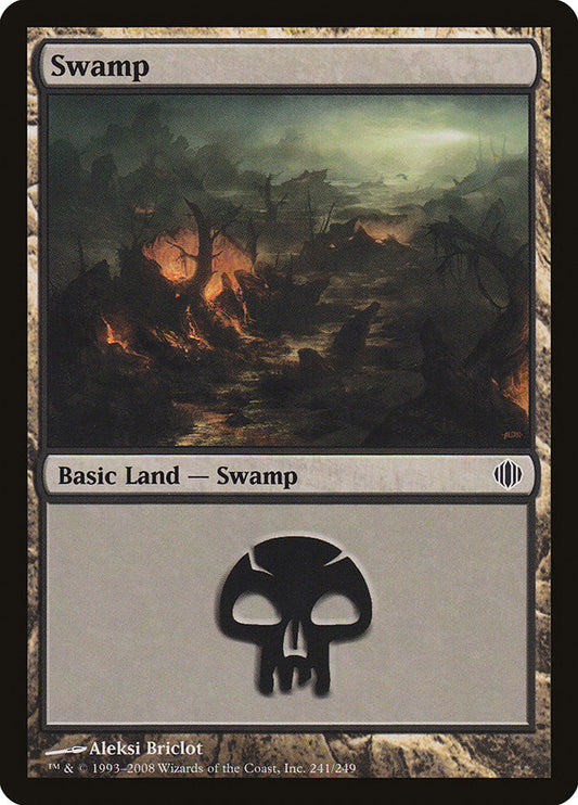 MTG Card Title: Swamp ALA/241