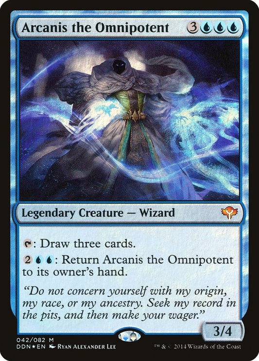 MTG Card Title: Arcanis the Omnipotent DDN/42