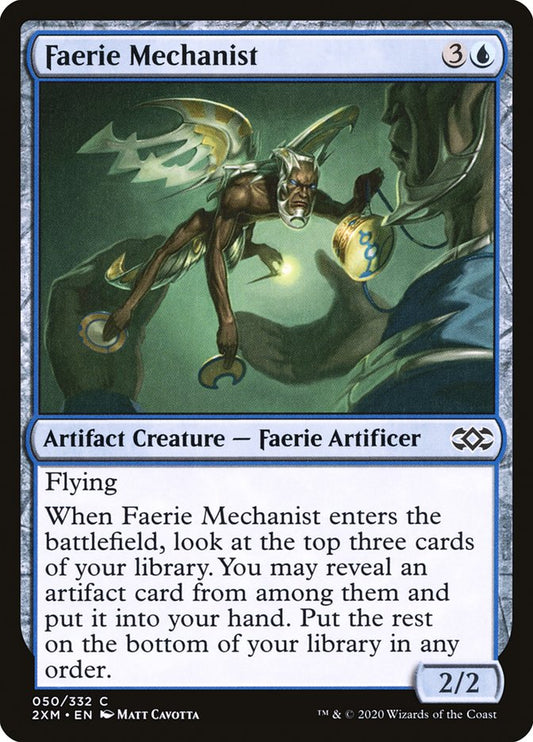 MTG Card Title: Faerie Mechanist 2XM/50