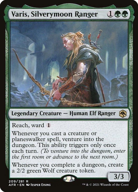 MTG Card Title: Varis, Silverymoon Ranger AFR/209