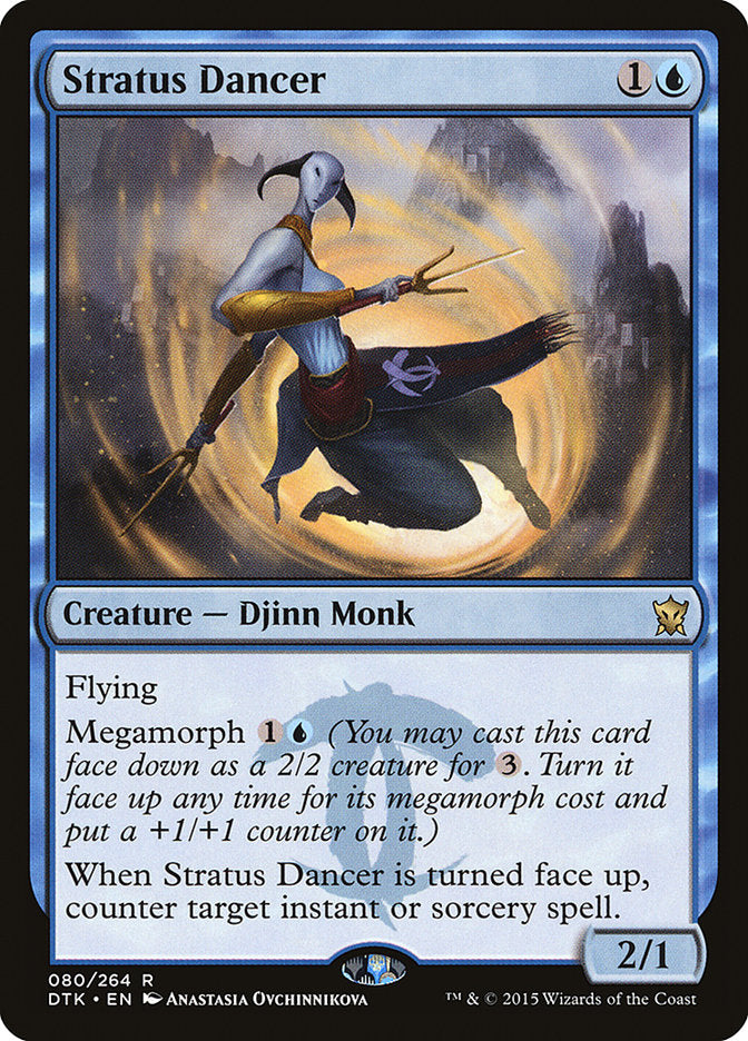 MTG Card Title: Stratus Dancer DTK/80