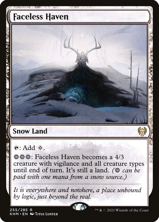 MTG Card Title: Faceless Haven KHM/255