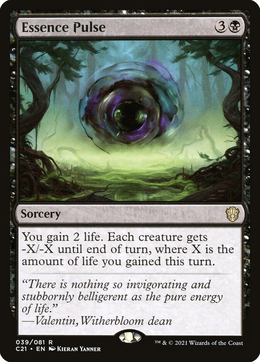 MTG Card Title: Essence Pulse C21/39