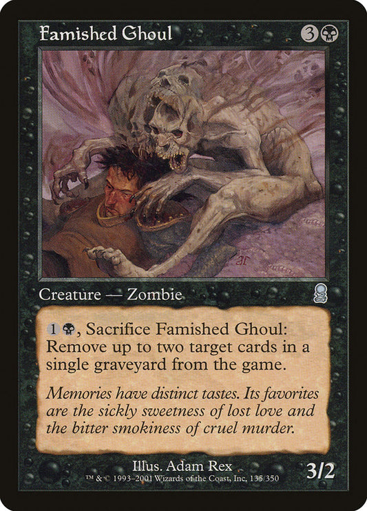 MTG Card Title: Famished Ghoul ODY/135