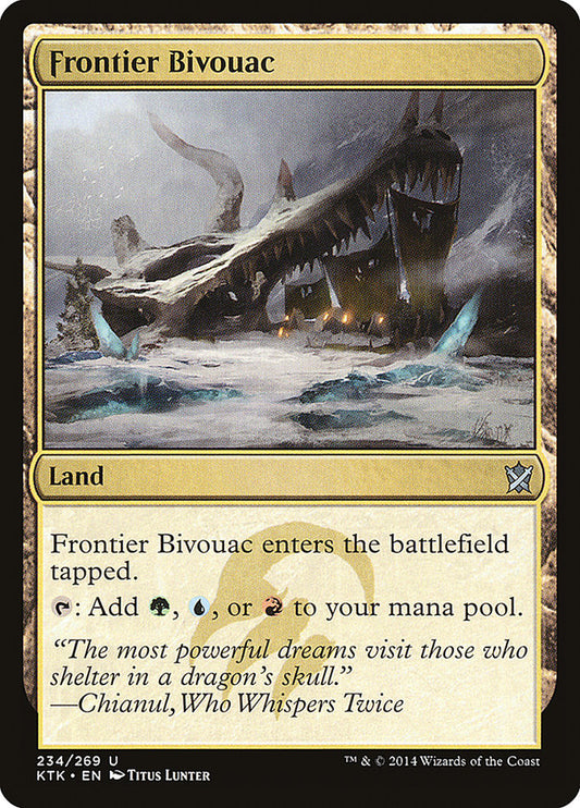 MTG Card Title: Frontier Bivouac KTK/234