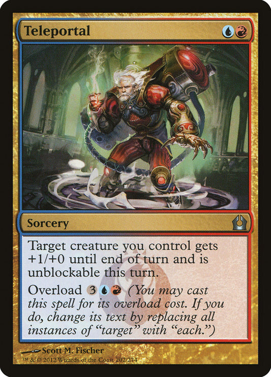 MTG Card Title: Teleportal RTR/202