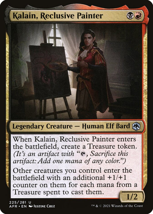 MTG Card Title: Kalain, Reclusive Painter AFR/225