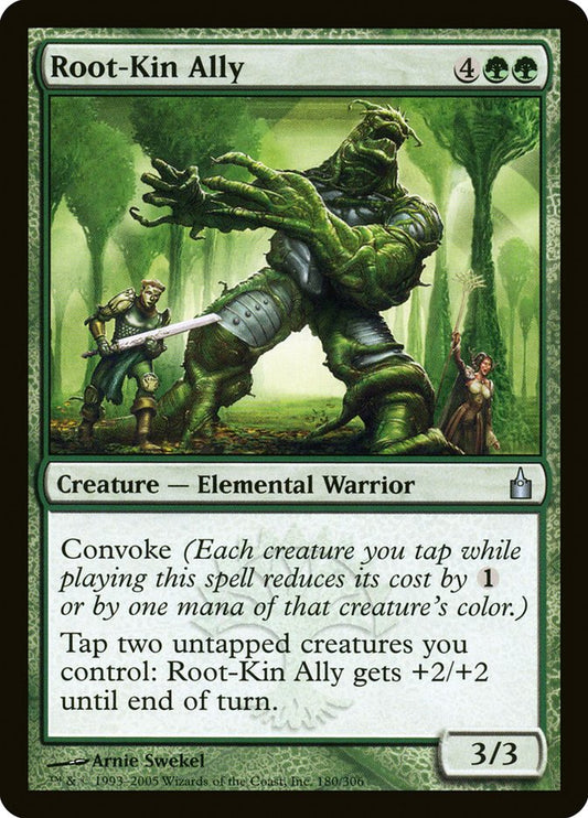 MTG Card Title: Root-Kin Ally RAV/180