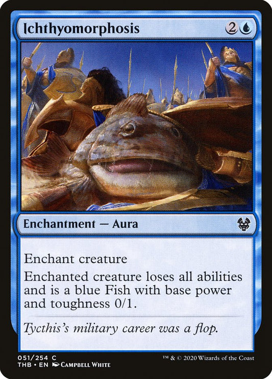 MTG Card Title: Ichthyomorphosis THB/51