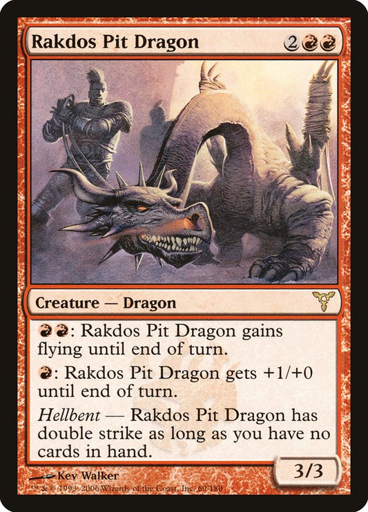MTG Card Title: Rakdos Pit Dragon DIS/69