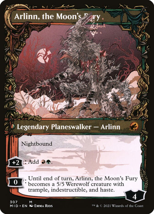 Arlinn, the Pack's Hope // Arlinn, the Moon's Fury MID/307