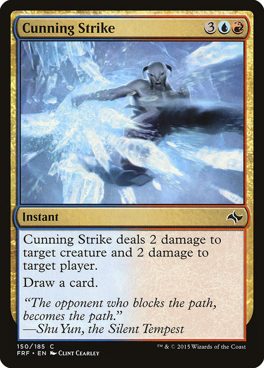 MTG Card Title: Cunning Strike FRF/150