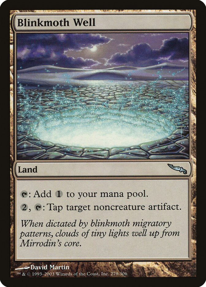 MTG Card Title: Blinkmoth Well MRD/279