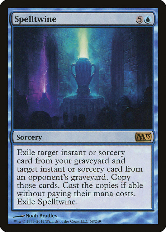 MTG Card Title: Spelltwine M13/68