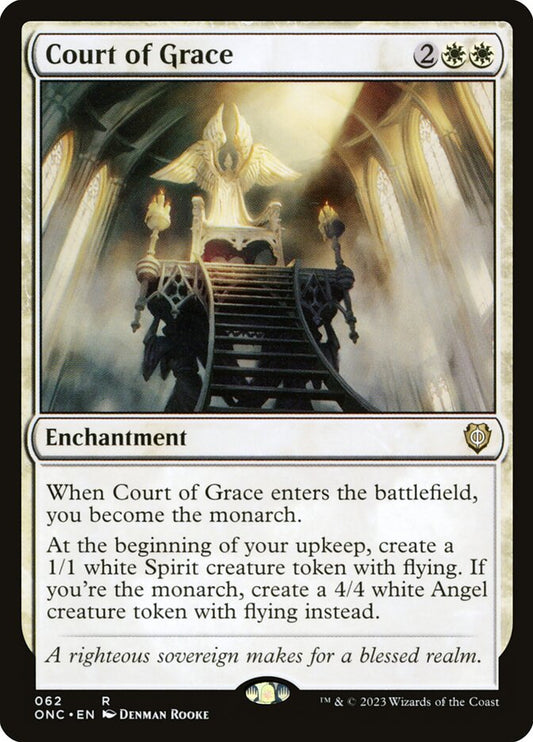 MTG Card Title: Court of Grace ONC/62