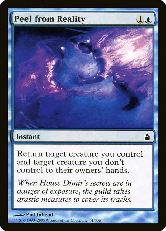 MTG Card Title: Peel from Reality RAV/61