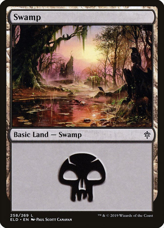 MTG Card Title: Swamp ELD/258