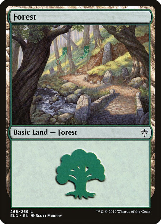 MTG Card Title: Forest ELD/268