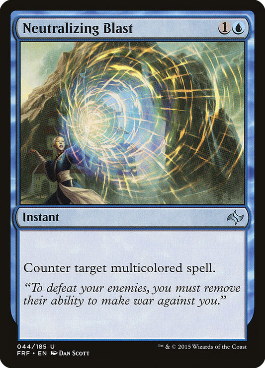 MTG Card Title: Neutralizing Blast FRF/44