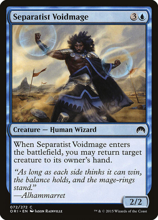 MTG Card Title: Separatist Voidmage ORI/72