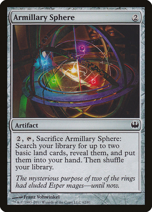 MTG Card Title: Armillary Sphere DDG/62